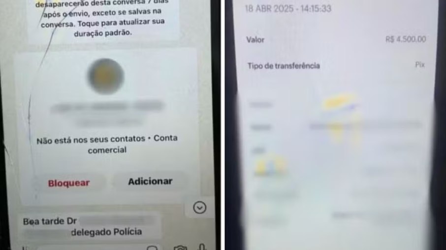 Comprovante da transferência do valor para os golpistas Comprovante da transferência do valor para os golpistas