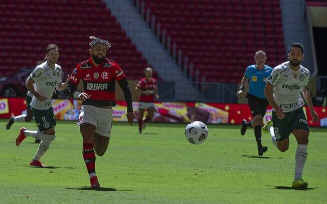 Foto: Reprodução/Flamengo e Palmeiras