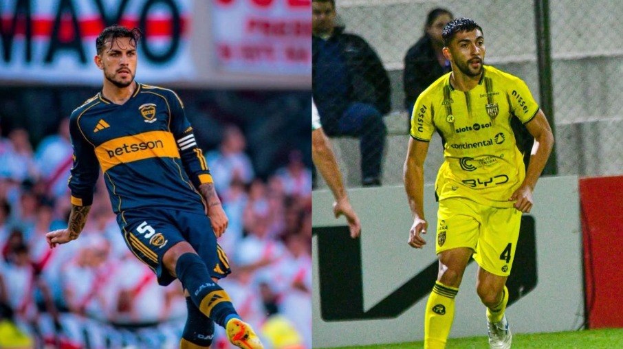 Paredes e Marcos Pereira se enfrentam em Boca Jrs x Recoleta