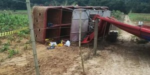 Queda de balão no interior de SP tem um morto; caso é investigado