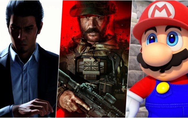 Os lançamentos de games em novembro de 2023