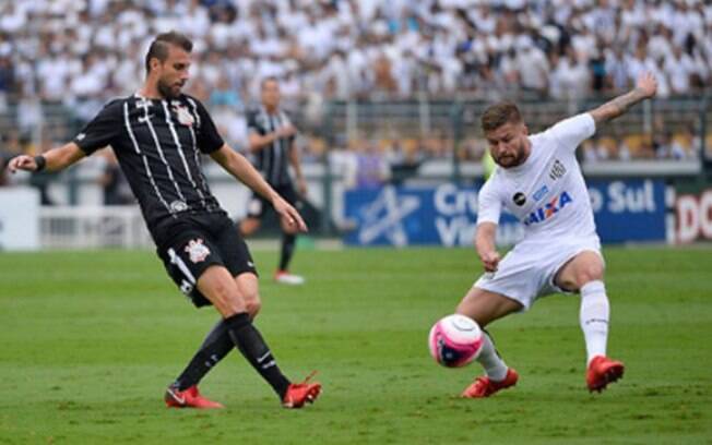 Santos e Corinthians ficaram no empate em clássico paulista no Pacaembu