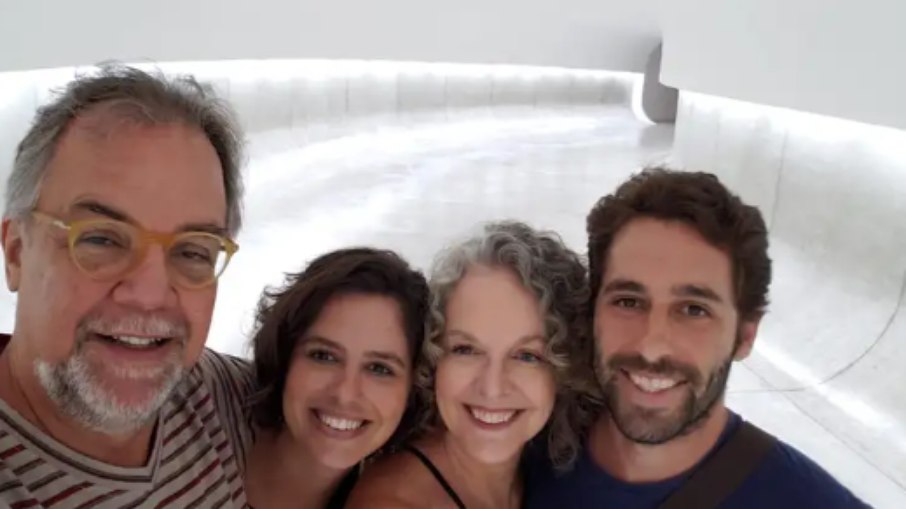 Vagner Diniz, Camila Taliberti, Helena Taliberti e Luiz Taliberti