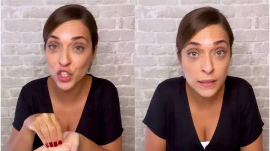 Júlia Rabello falou sobre vacina em vídeo