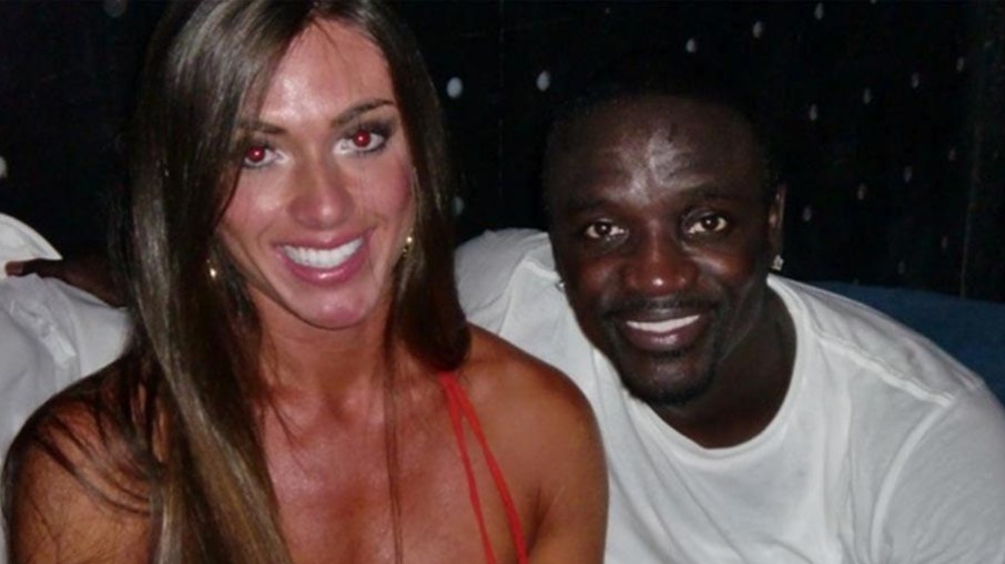 Akon e Nicole Bahls namoraram por alguns meses