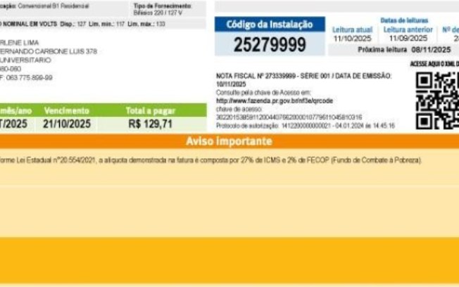 Clientes da CPFL Paulista terão conta de energia em novo modelo a partir de 1º de outubro