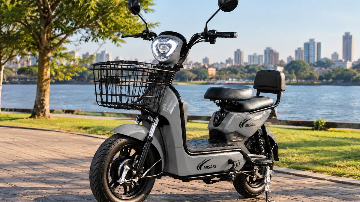 Scooter elétrica com potência de 800 W e capacidade de suportar até 150 kg está entre as ofertas do Mercado Livre Scooter elétrica com potência de 800 W e capacidade de suportar até 150 kg está entre as ofertas do Mercado Livre