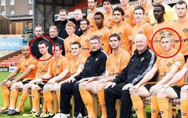 Robertson e Goodwillie no Dundee United