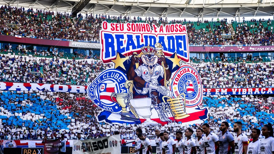 Torcida do Bahia vai lotar a Arena Fonte Nova pela Libertadores Torcida do Bahia vai lotar a Arena Fonte Nova pela Libertadores