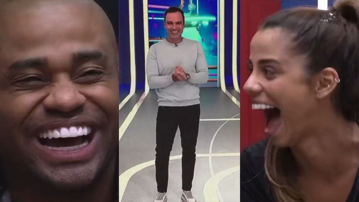 Tadeu Schmidt confundiu nomes de Cezar Black e Key Alves no 'BBB 23'