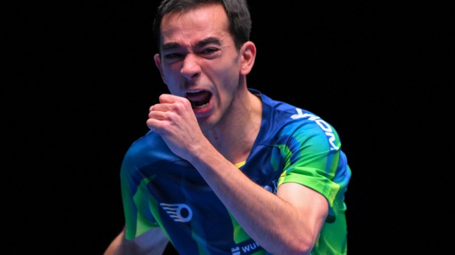 Hugo Calderano conquistou o título mundial de tênis de mesa no último domingo Hugo Calderano conquistou o título mundial de tênis de mesa no último domingo