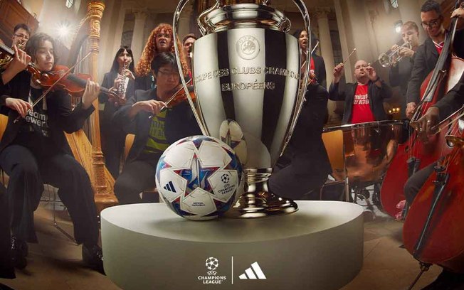 Uefa apresenta as bolas para a Champions masculina e feminina