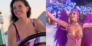 Luma de Oliveira revela segredo de quando desfilava no Carnaval