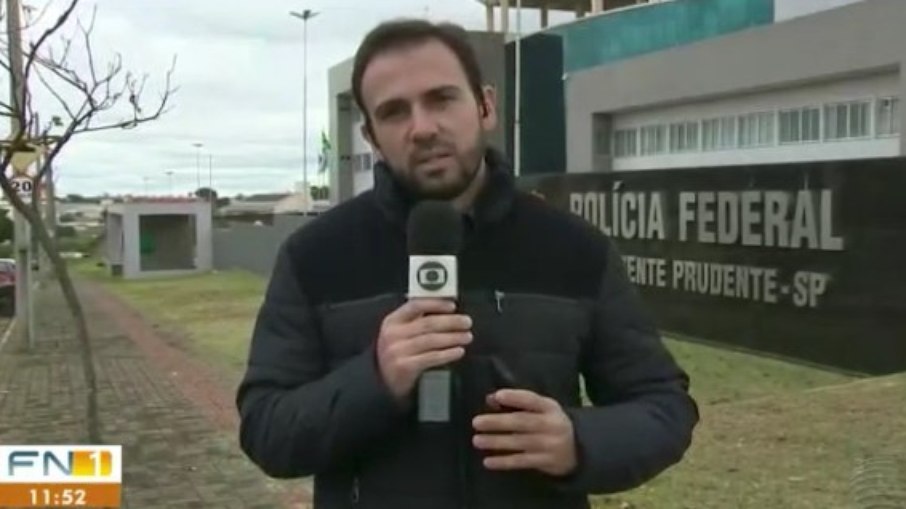 David de Tarso se enrolou ao vivo em reportagem para o FN1