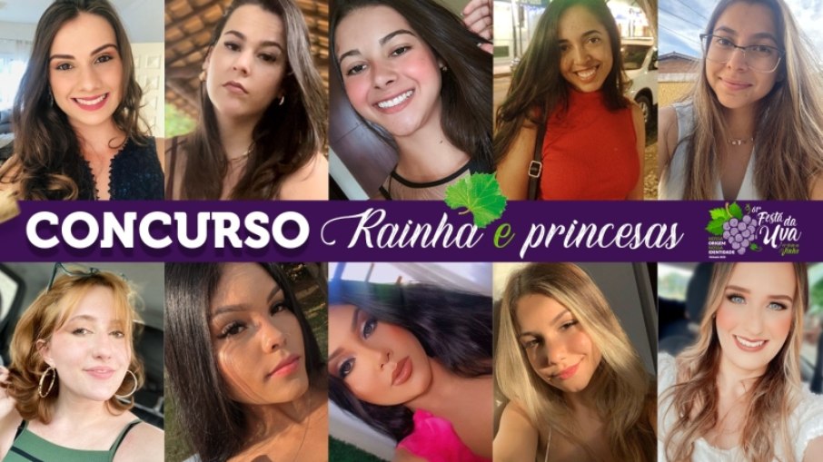 10 candidatas disputarão o título em um desfile 10 candidatas disputarão o título em um desfile