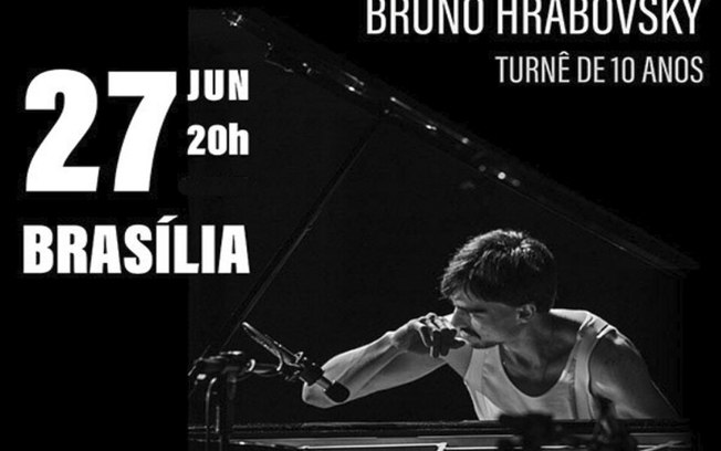 Bruno Hrabovsky comemora dez anos de Rock ao Piano no CTJ Hall