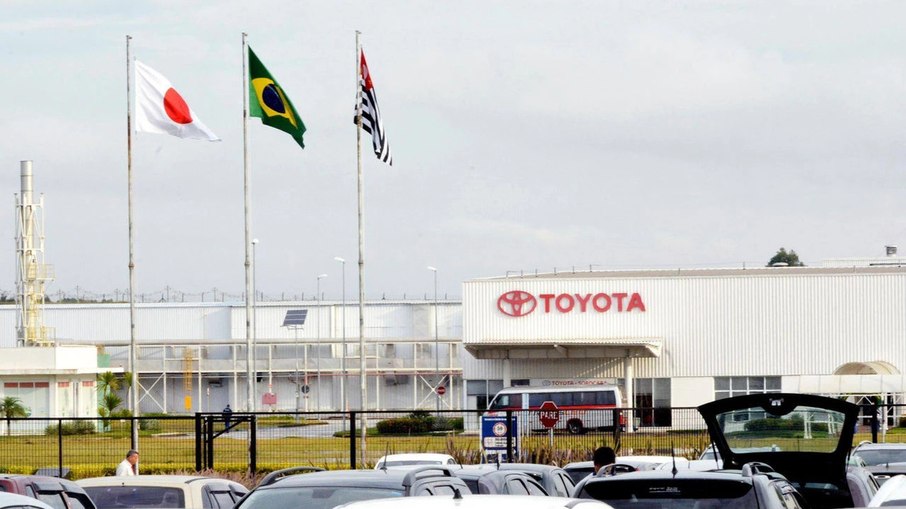 Fábrica da Toyota em Sorocaba (SP)