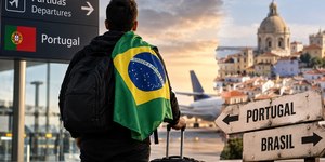 Pedidos de brasileiros por ajuda para deixar Portugal crescem 52%