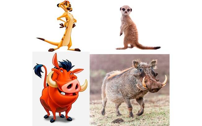Como são 20 animais dos desenhos animados da infância na vida real /  Incrível