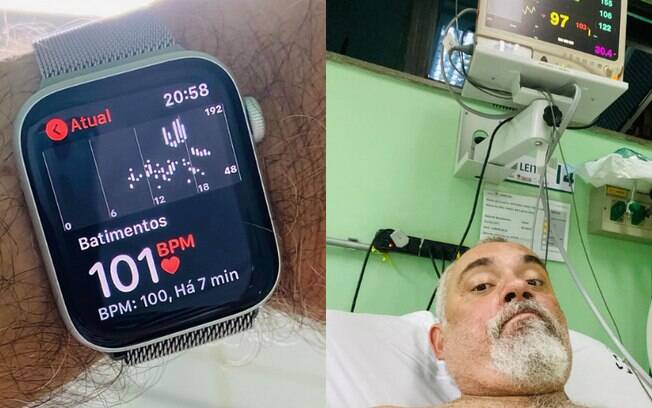 O Apple Watch do influenciador Jorge Freire Jr., do blog Nerd Pai, ajudou ele a descobrir que estava com taquicardia O Apple Watch do influenciador Jorge Freire Jr., do blog Nerd Pai, ajudou ele a descobrir que estava com taquicardia