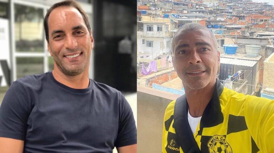 Edmundo e Romário iriam se encontrar em campeonato