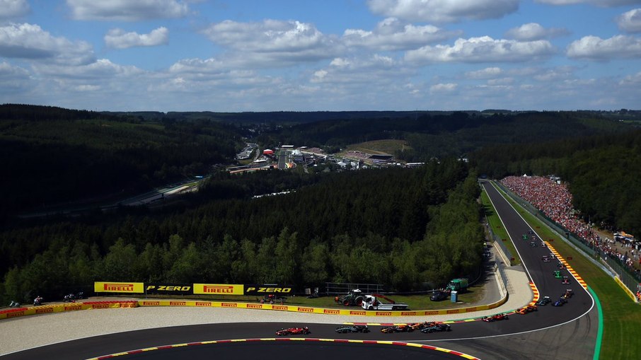 Circuito de Spa-Francorchamps, na Bélgica, reserva grandes emoções aos fãs de F1