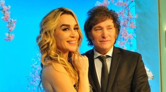 Milei anuncia término com a atriz Fátima Floreza