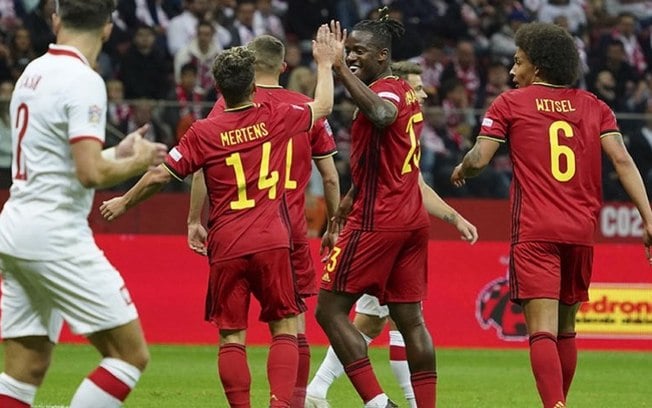 Fora de casa, Bélgica vence a Polônia pelo Grupo 4 da Nations League