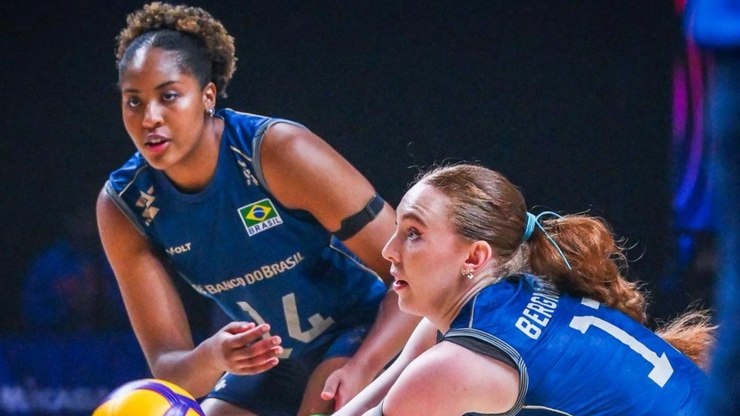 Brasil perde para Turquia e fica mais uma vez com a prata na VNL