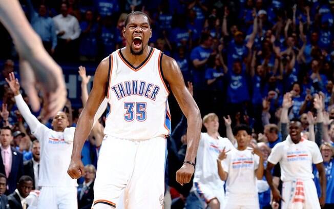 Kevin Durant deixou o Oklahoma City Thunder