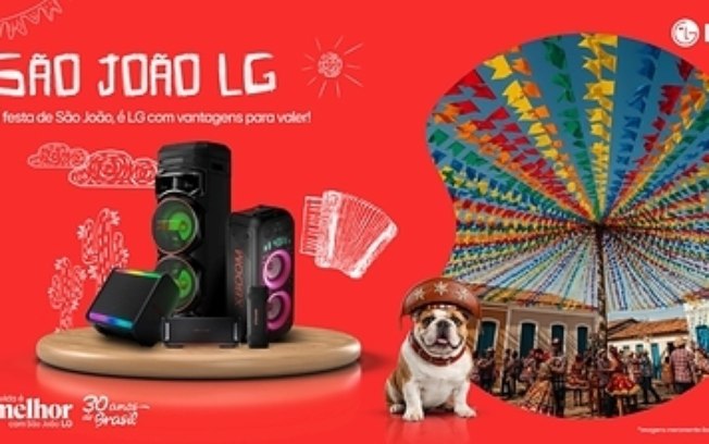 No ritmo do São João: Caixas acústicas LG xboom RNC9 e RNC7 levam potência sonora e animação para os paredões juninos