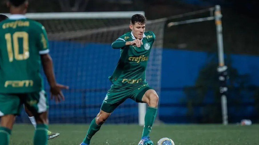 Luiz Benedetti, zagueiro do Palmeiras