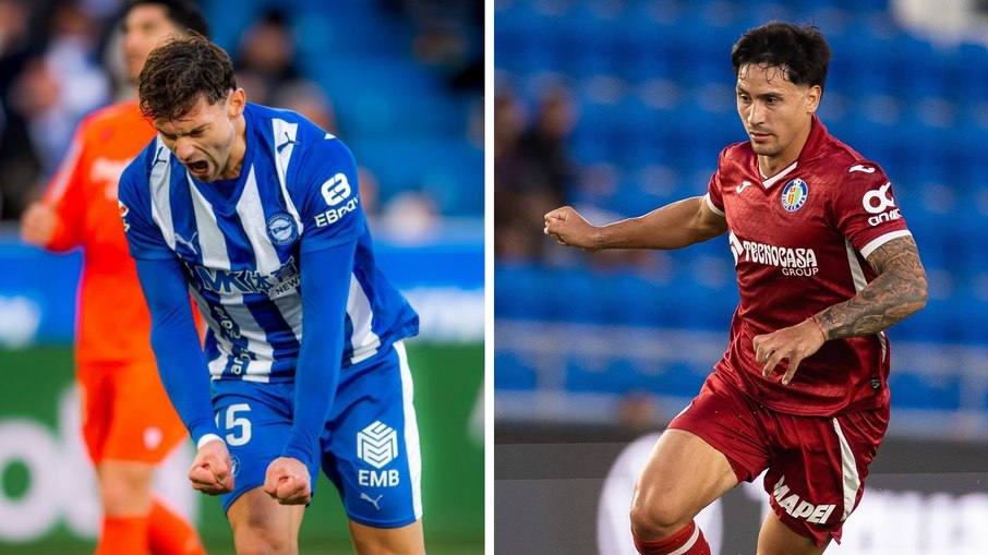 Lucas Boyé é uma das principais opções ofensivas do Alavés, enquanto Martin Satriano aparece como uma das novidades do ataque do Getafe para a temporada