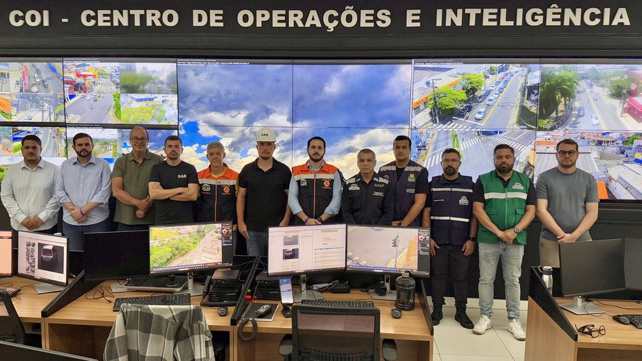 Nas últimas 72 horas a cidade registrou precipitação acumulada de 25,6 mm em Cumbica e 16,8 mm no Jardim Nova Cidade. Nas últimas 72 horas a cidade registrou precipitação acumulada de 25,6 mm em Cumbica e 16,8 mm no Jardim Nova Cidade.