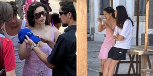 Rosalía aproveita a tarde na Feira do Rio antigo da Praça XV