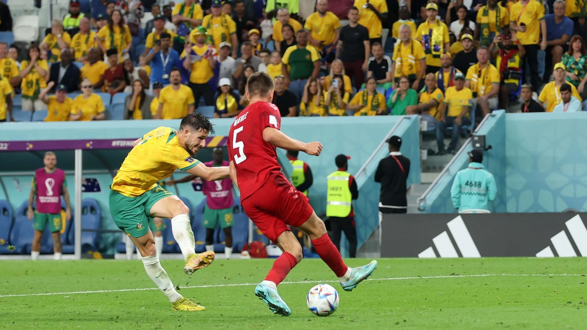 Gol australiano saiu na segunda etapa