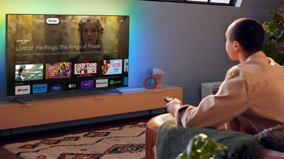 Smart TV Philips Ambilight está em oferta na Amazon Smart TV Philips Ambilight está em oferta na Amazon