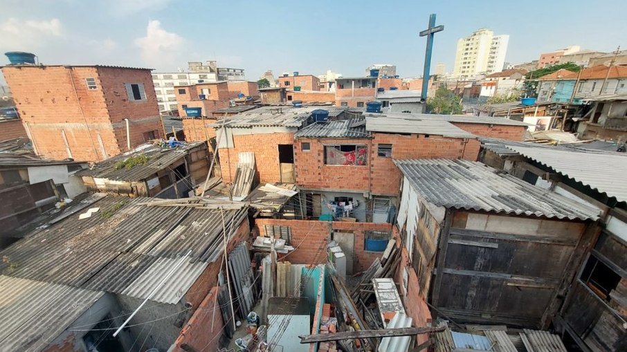 Moradias na Favela do Moinho Moradias na Favela do Moinho
