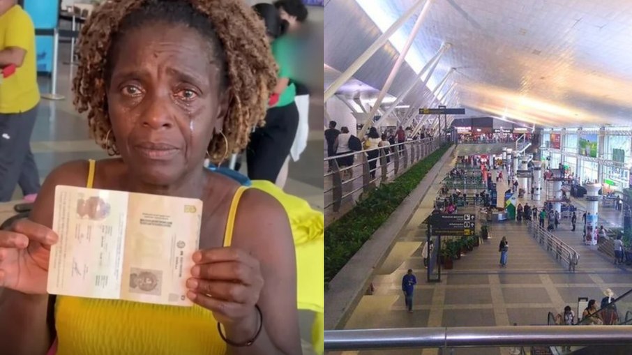 Imigrante de Serra Leoa, Fatmata Sessay, vivia há seis meses no Aeroporto Internacional de Belém