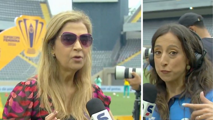 Leila rebate Globo e explica ausência do feminino no Allianz