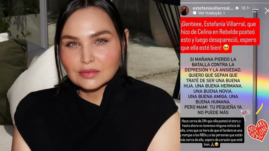 Estefanía Villarreal faz desabafo nas redes sociais