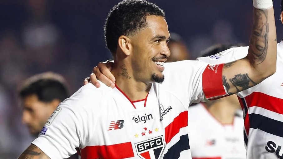 Luciano abriu a vitória do São Paulo contra o RB Bragantino