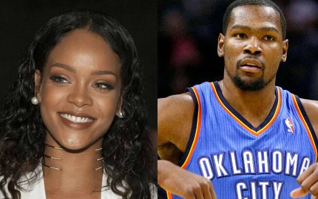 Rihanna arruma confusão e manda indiretas para o jogador de basquete Kevin Durant durante final de jogo da  NBA