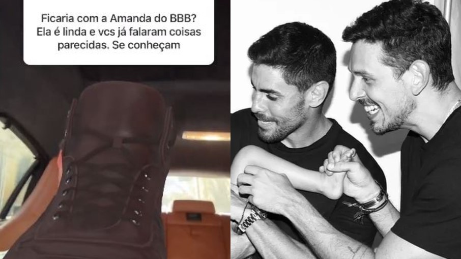 Amigo de Sapato, João Vicente diz se ficaria com Amanda