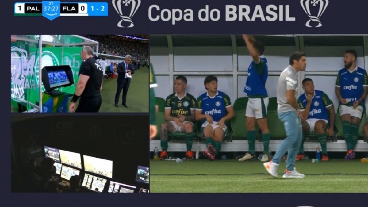 Abel Ferreira pegou dois jogos de gancho por gesto obsceno