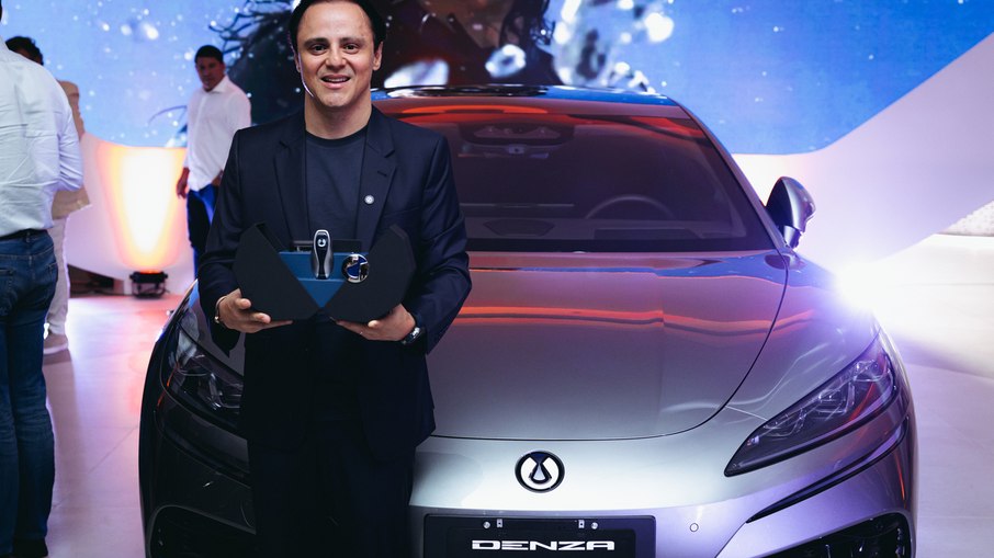 Denza Z9 GT: o primeiro do Brasil foi entregue a Felipe Massa