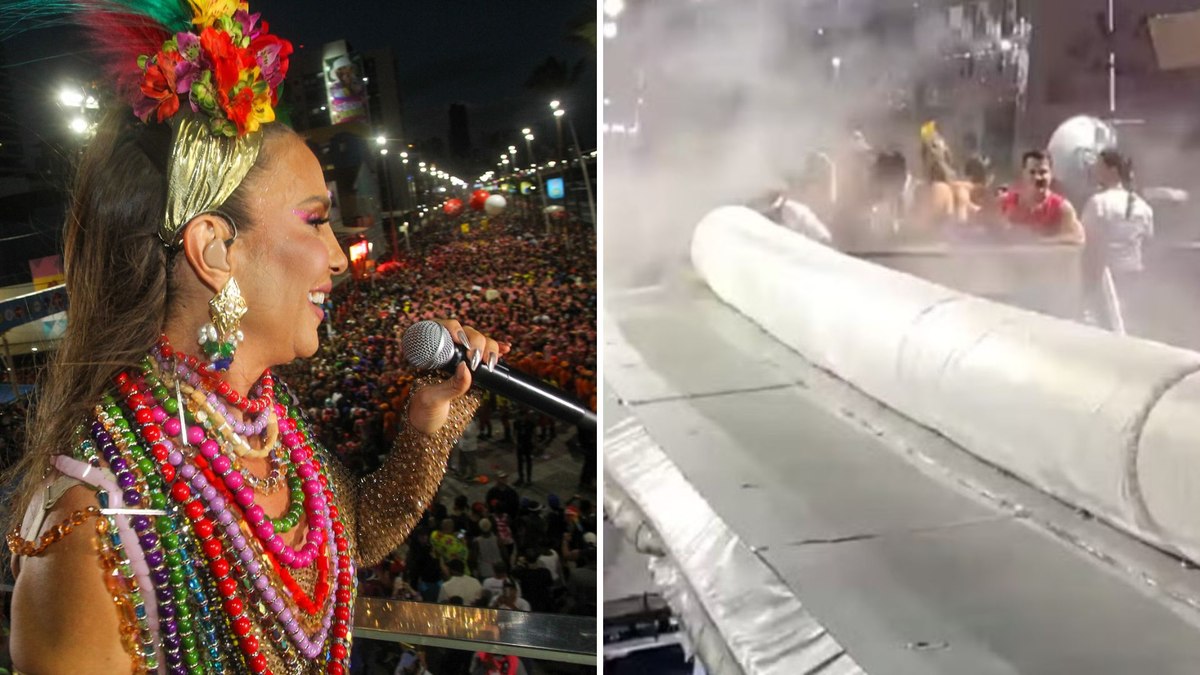 Ivete chora após explosão em bloco