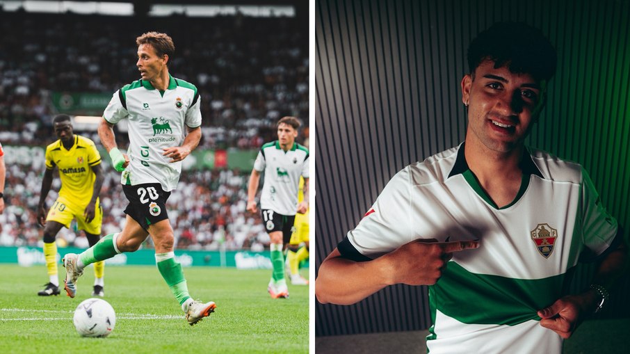 Sergio Canales é uma das principais peças criativas do Racing Santander, enquanto Facundo Buonanotte aparece como uma das opções ofensivas do Elche