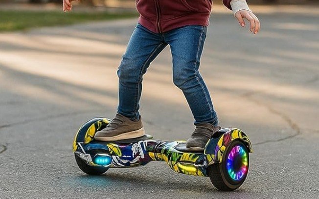 Hoverboard Skate da Led Tools 