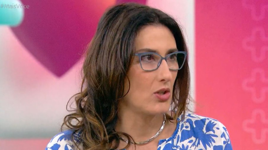 Paola Carosella comentou ida à Globo em conversa com Ana Maria Braga no 'Mais Você'
